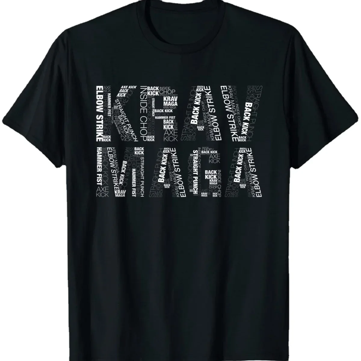 Krav Maga Self-defense System Terminology T-Shirt 100% Cotton O-Neck Short Sleeve Summer Casual Mens T-shirt Streetwear