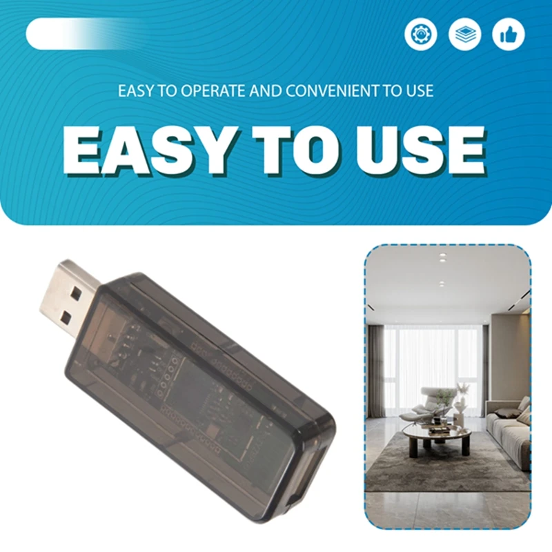 Zigbee USB Signal Amplifier Extender Signal Repeater for Tuya Home Assistant ZigBee 2MQTT Tasmota Device-DTD2
