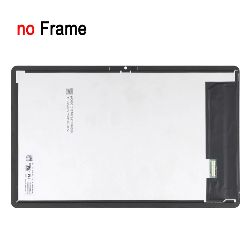 TB125FU IPS LCD-scherm voor Lenovo Tab M10 Plus 3rd Gen TB-125FU 2022, 10,61 inch tablet LCD-scherm touchscreen vervangend onderdeel