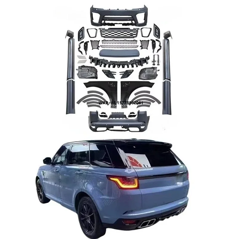 

Автозапчасти для Range Rover Sport 2014-2018: Комплект обвеса, передние и задние фары, боковые пороги, решетка радиатора