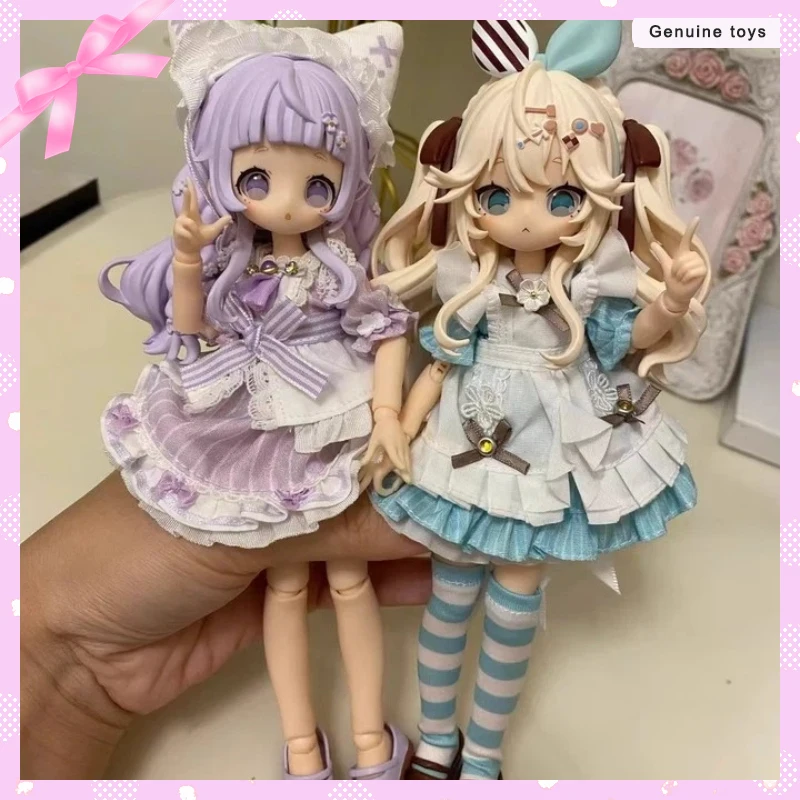 بقعة Wanmeng Sugary المنقولة دمية عمل الشكل 1/8 مقياس صندوق أعمى لعبة عصرية هدية للبنين والبنات لطيف تحصيل الشكل