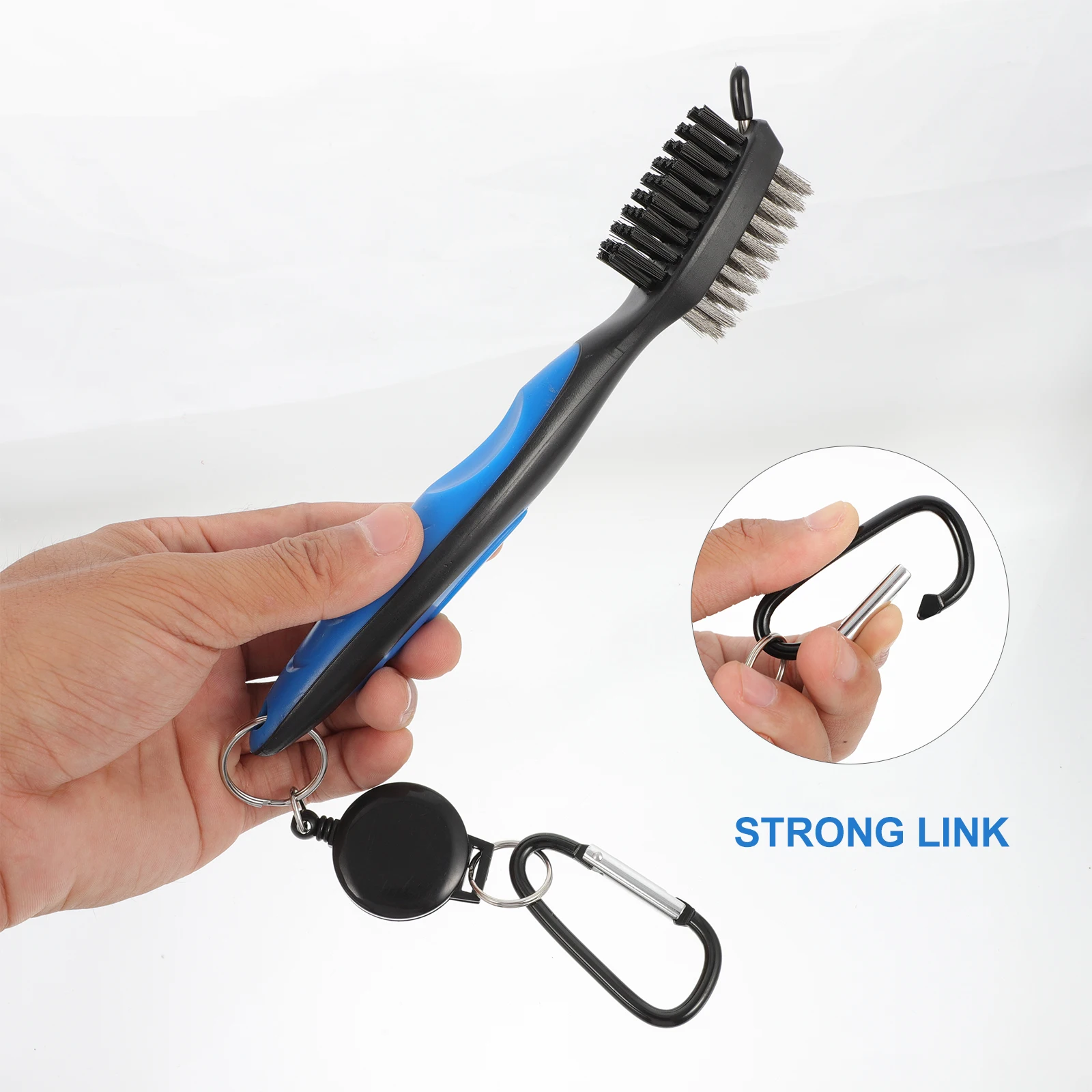

Golf Ball Marker Scribe Set Line Drawer Marking Tool Cleaning Brush Compact Size Durable Plastic Golfs Accessories