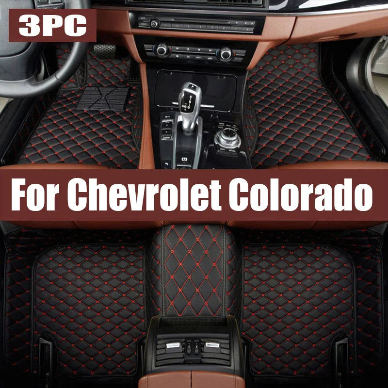 

For Chevrolet Colorado ZR2 2017 2018 2019 2020 Custom Car TPE Mat Waterproof Car Floor mats carpet trunk mat