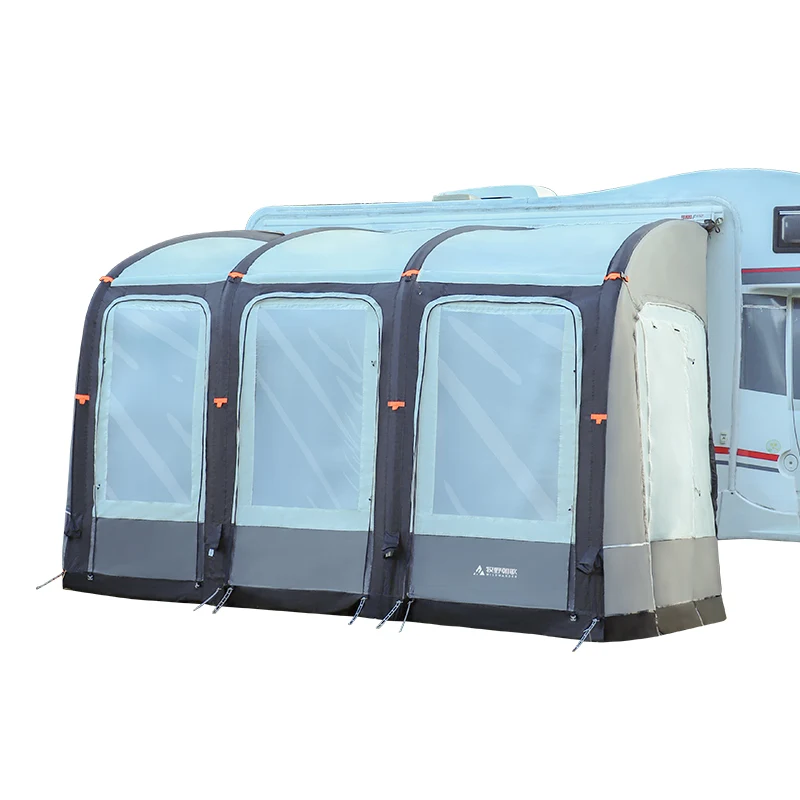 

Type C Type B RV Side Tent RV Camping Trailer RV Side Inflatable Tent 5-8 People Rainproof Shade