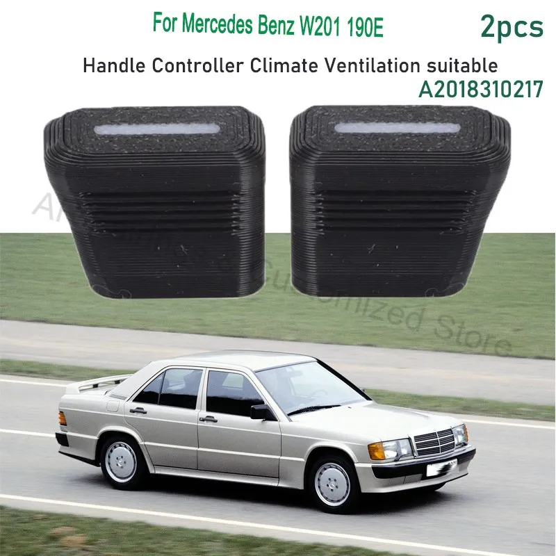 Perilla de Control de Climatización para Mercedes Benz W201 / 190E (1982-1993), Control de Ventilación, A2018310217