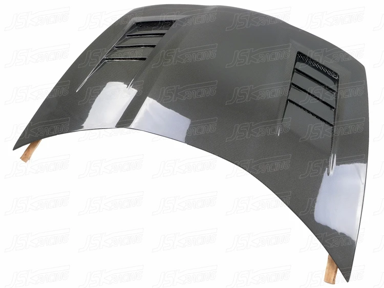 2006-2010 JSK STYLE CARBON FIBER HOOD BONNET FOR HONDAs CIVIC FN2 TYPE-R