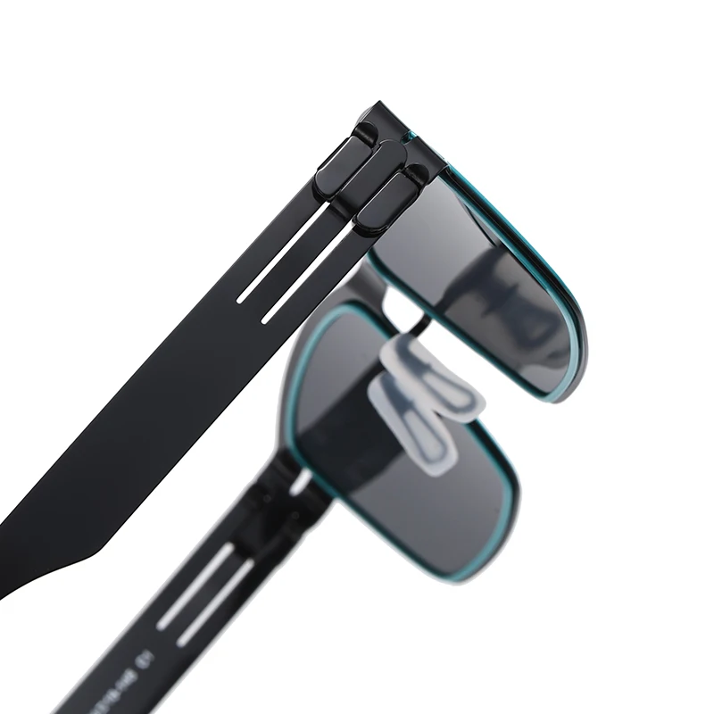 الألمانية مصمم الاستقطاب النظارات الشمسية PETER-1 خمر الرجال جودة Biosteel مكبرة القيادة ظلال UV400 حزب الشارع نظارات شمسية #4