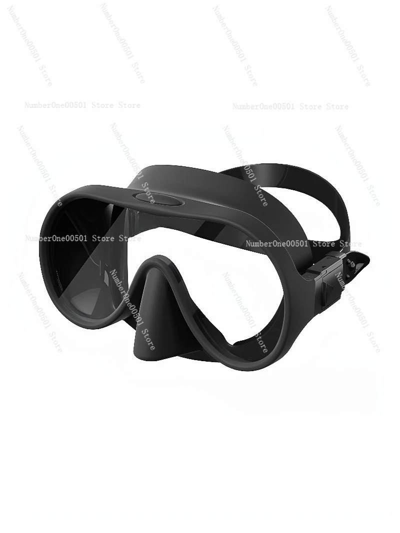 

Swimming goggles diving mask nose protection large frame high definition diving goggles free equipment set full dry snorkeling