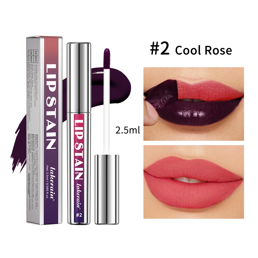 Langlebige Lippentinten, koreanische matte Lippentönung, abziehbar, mattes Zecken für Lippenstift, kostenloser Versand, flüssiger Lippenstift, wasserfestes Make-up