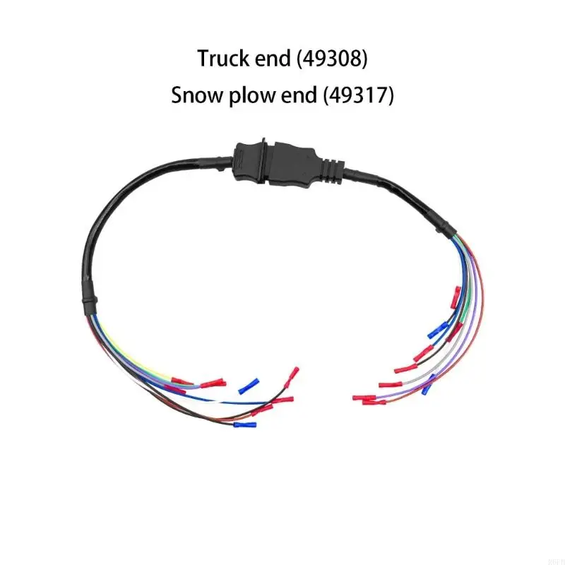 

Premium Snow Plow Electrical Harness Repair Set Including Protective Rubber Dust Covers For Extended Use R6FB