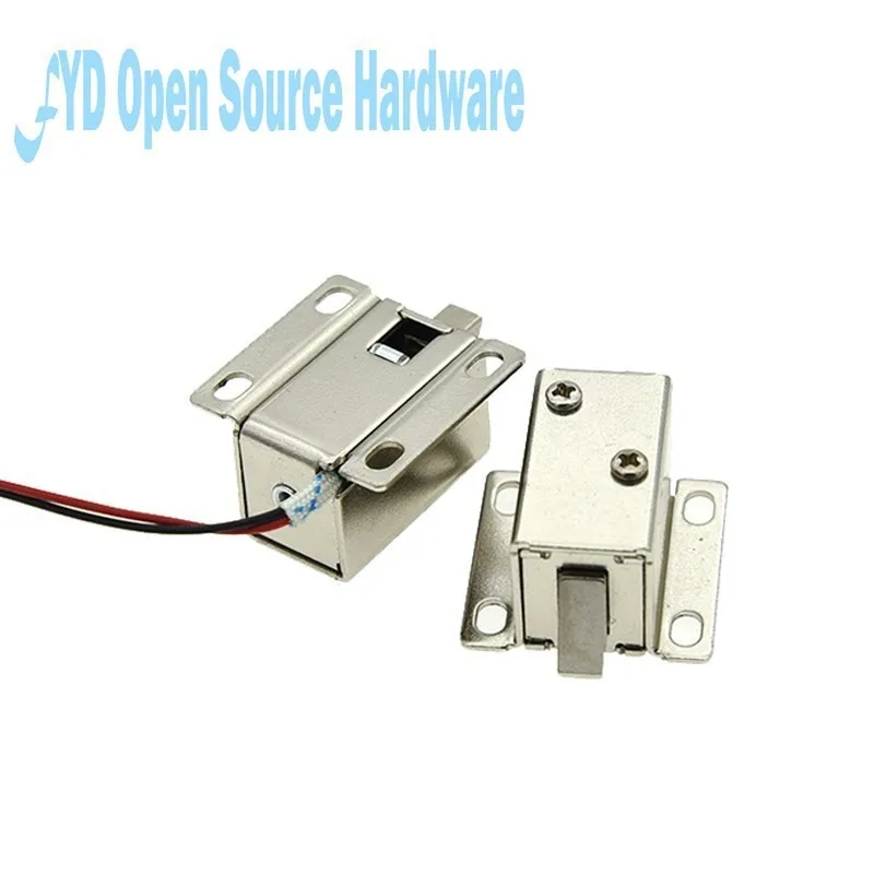 2728 Small Electromagnetic Lock DC12V Mini Electric Bolt Lock Release Assembly Solenoid Access Control Electric Lock