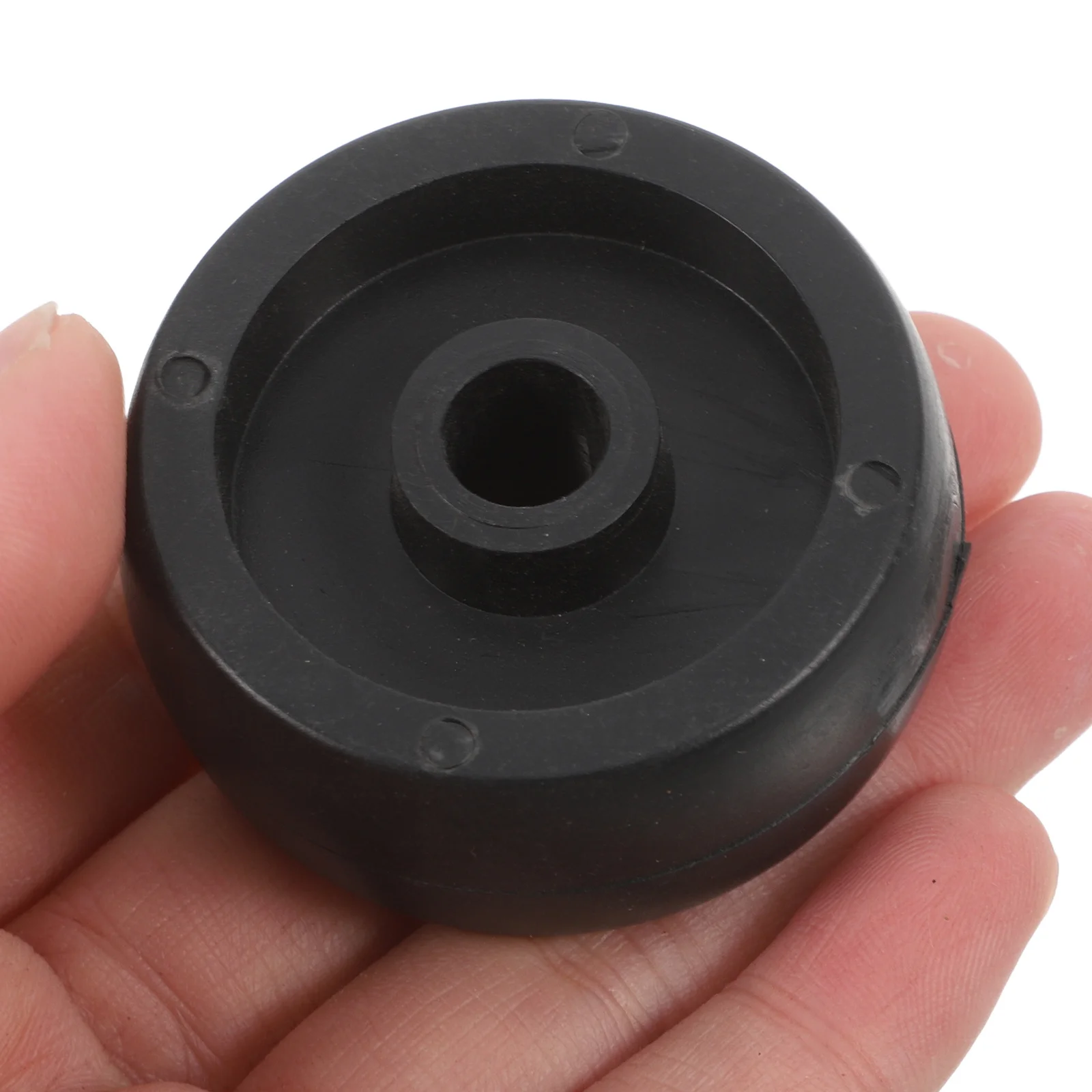 4 قطعة معدات اللياقة البدنية الأسطوانة استبدال عجلات العجلات البلاستيكية العالمية ل مفرغة ممارسة الدراجة الصالة الرياضية ملحق الثقيلة #3