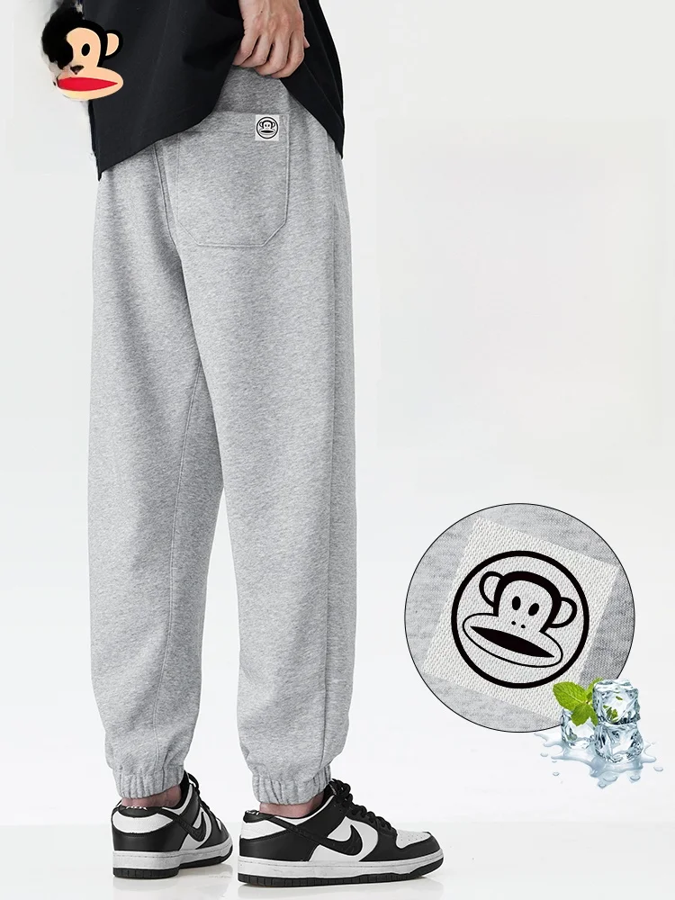 

Мужские спортивные брюки Paul Frank Big Mouth Monkey с манжетами, свободные повседневные американские летние дышащие легкие брюки