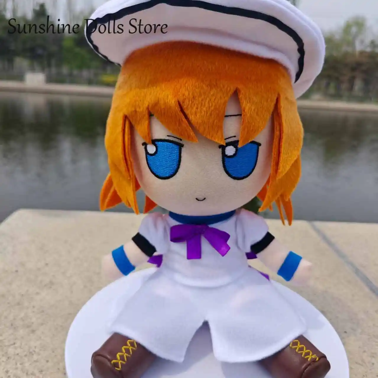 

20cm Ryugu Rena Cute Fumo Sitting Cotton Doll Anime Figure Plush Stuffed Toy Kawaii Mascot Pillow Cosplay Xmas Gifts