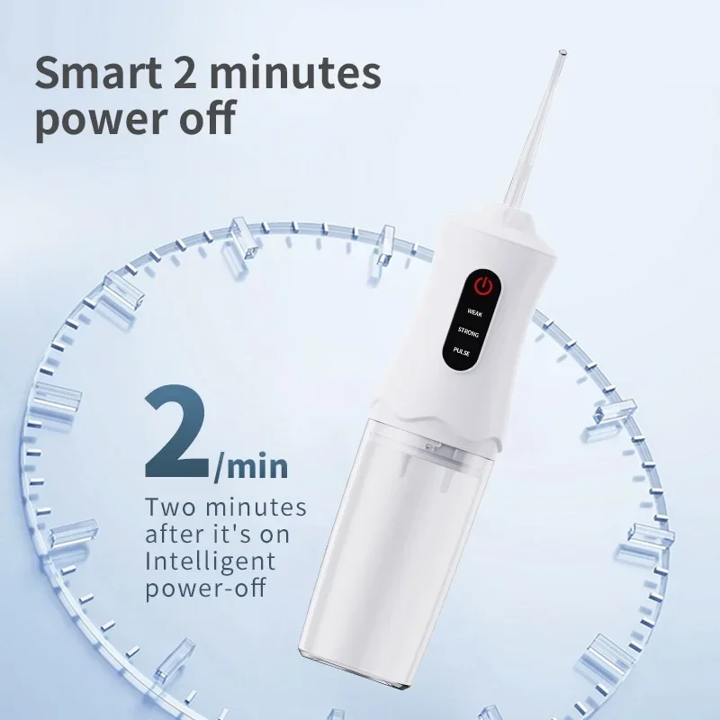 USB Rechargeable Mouth Washing Machine Oral Irrigator High Pressure Dental Irrigator,Cordless Dental Flosser for Teeth Cleaning