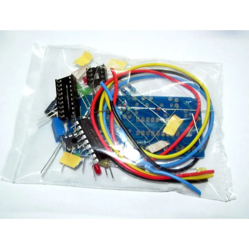 Microphone Preamp Power Amplifier Module 10 Segment LED VU Level Meter Audio Power Indicator Classic DIY Audio Design