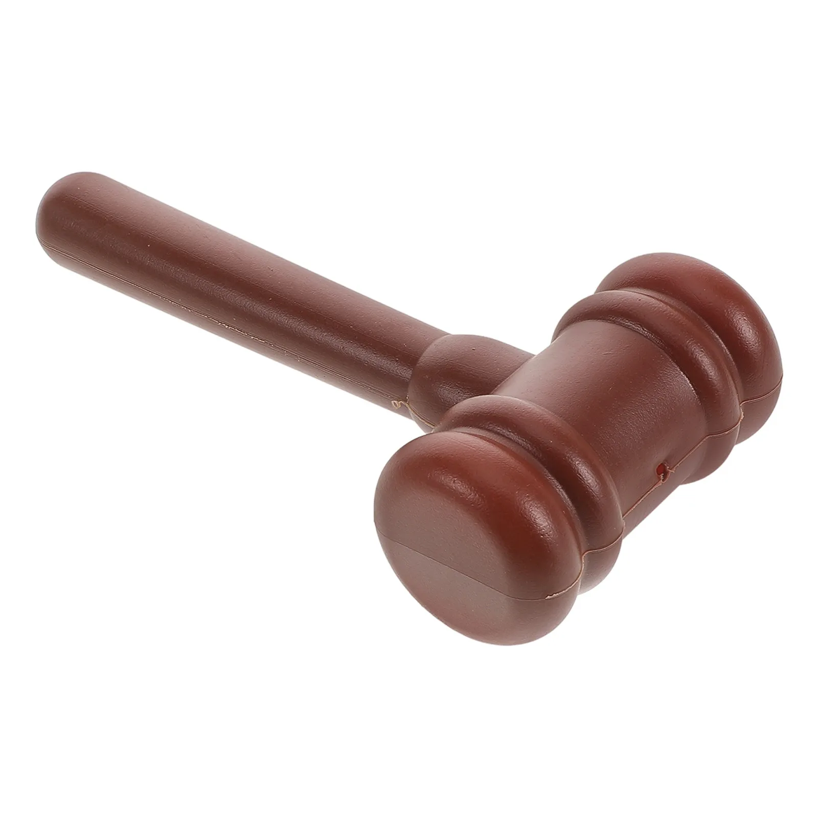 

1pcs Mini Plastic Gavel Judge Hammer For Role Play Lawyer Decor Halloween Costume Accessory Educational Courtroom