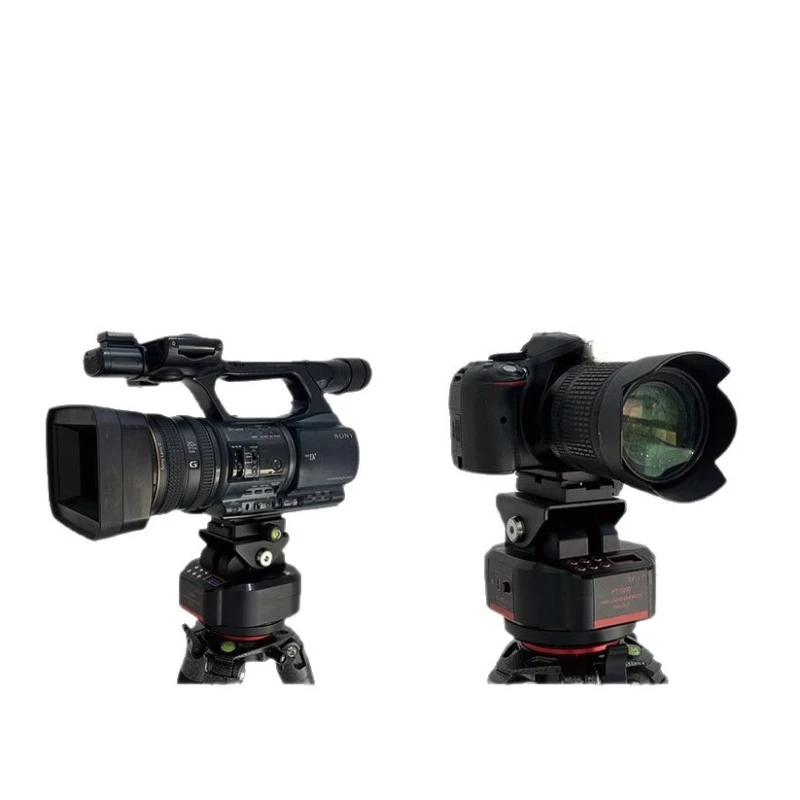 Time-lapse photography remote control gimbal, 360-degree panoramic live broadcast of a group photo of thousands of people