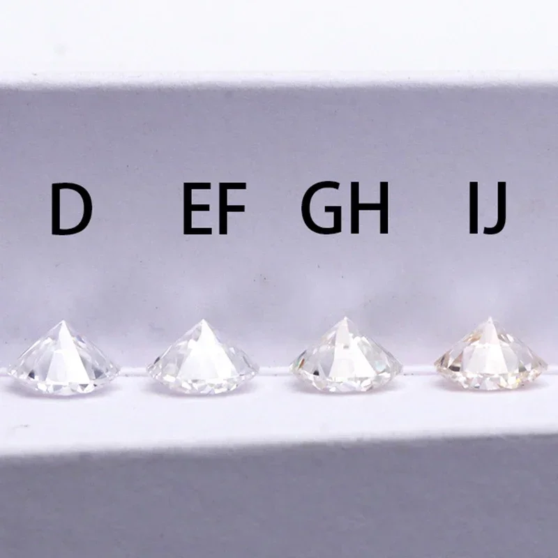D Color Super White Moissanite Diamond Round / Oval / Pear / Radiant / Emerald / Heart / Princess / Cushion / Asscher / Triangle