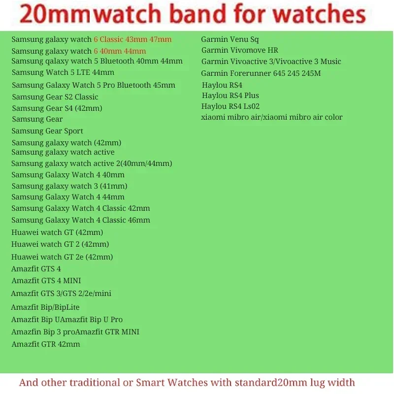 Two-tone Silicone Band Engraved Strap for Samsung Galaxy Watch 7/6/5/4/Active 2 40mm 44mm/Watch 5 Pro 45mm/Watch 3 41mm Straps image 6