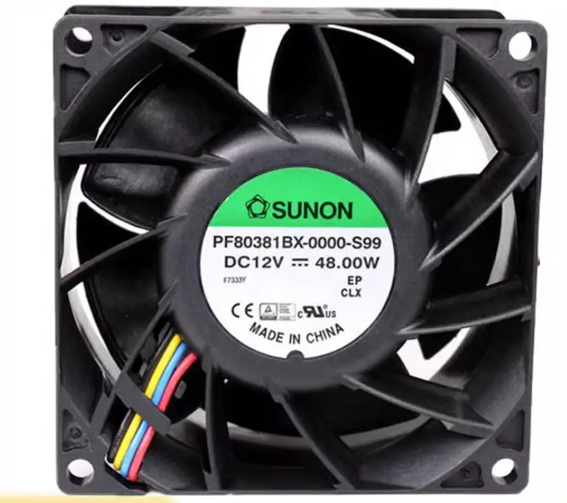 

SUNON PF80381BX-0000-S99 DC 12V 48.00W 80x80x38mm 4-Wire Server Cooling Fan