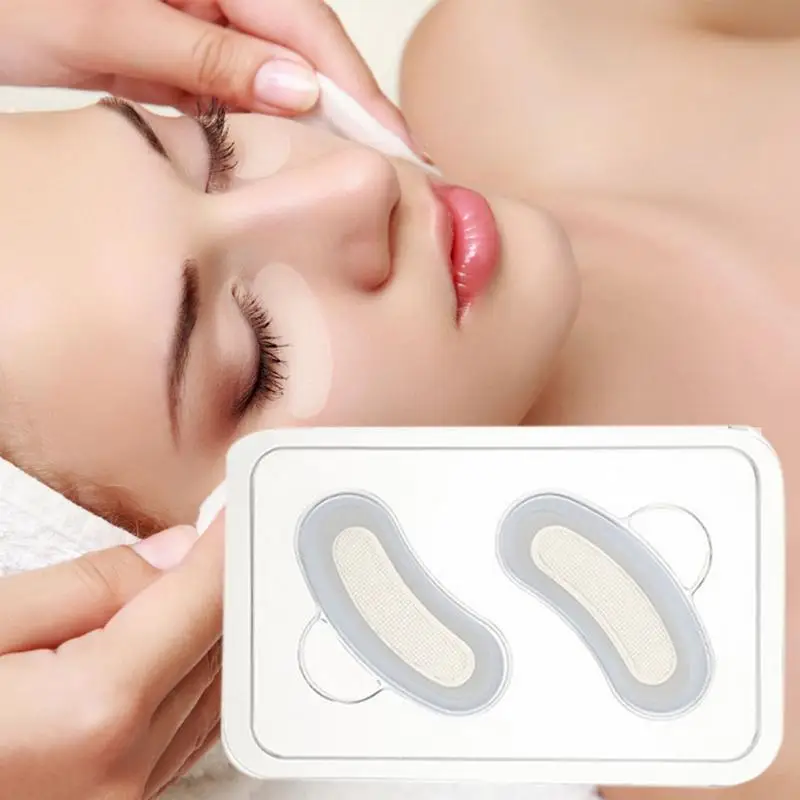 Parche para debajo del ojo con microagujas para eliminación de arrugas, ácido hialurónico, mascarilla para ojos, almohadillas para hinchazón de círculo oscuro, 1 par