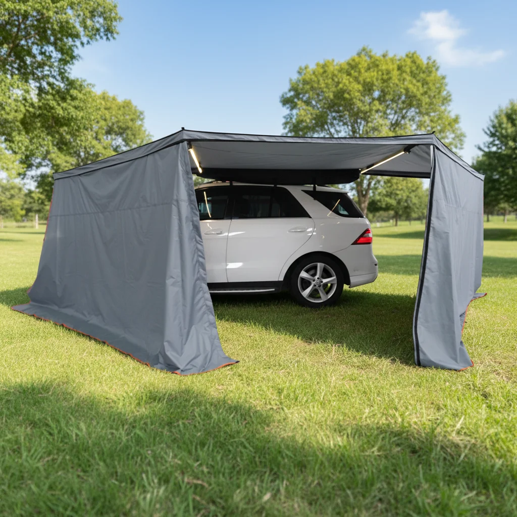

Car Side Awning Camping Outdoor 4X4 Offroad Suv Car Roof Tailgate Shade Awning Tent for Car Camping