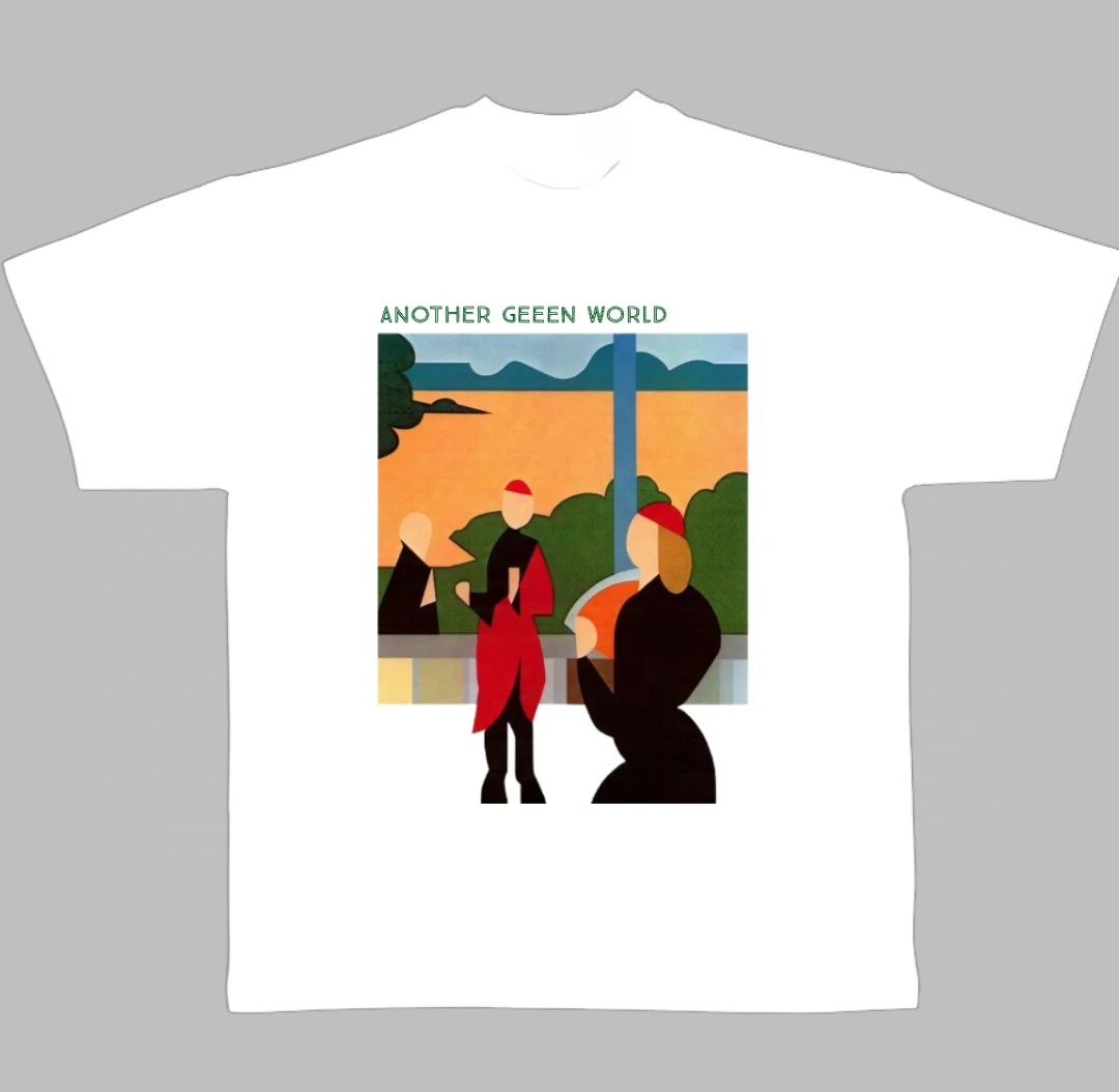 70s Intellectual Musicians, Environmental Music, Art, Retro Style, Summer Leisure, T-shirt, Men's and Women's Luxury  Top   Art
