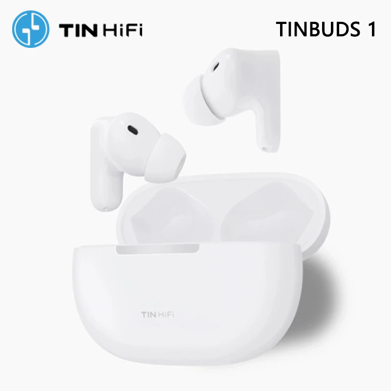 

TINHIFI TINBUDS 1, наушники TWS, беспроводные Bluetooth 5,3, наушники-вкладыши класса Hi-Fi, гарнитура с активным шумоподавлением