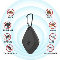 Electronic Mosquito Repeller Ultrasonic Killer Safe For Child Pet Portable Pest Insect Fly Mouse Summer Camping Hiking Kitchen