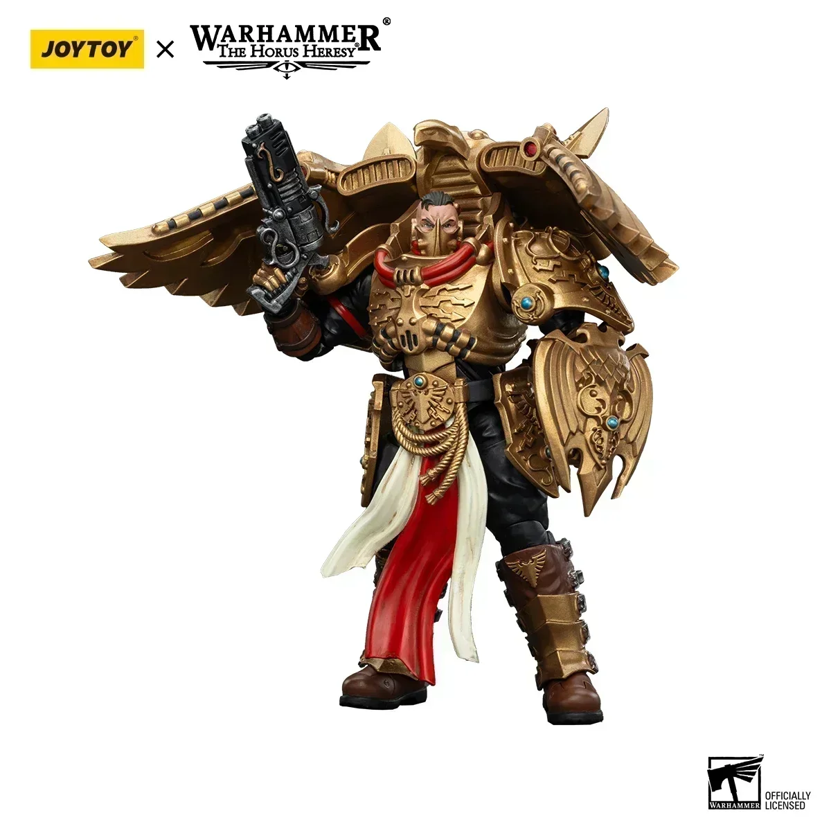 JOYTOY Warhammer 30K 1/18 Action Figures The Horus Heresy Figurine Legio Custodes Custodian Venatari Squad Statue Figure Toys