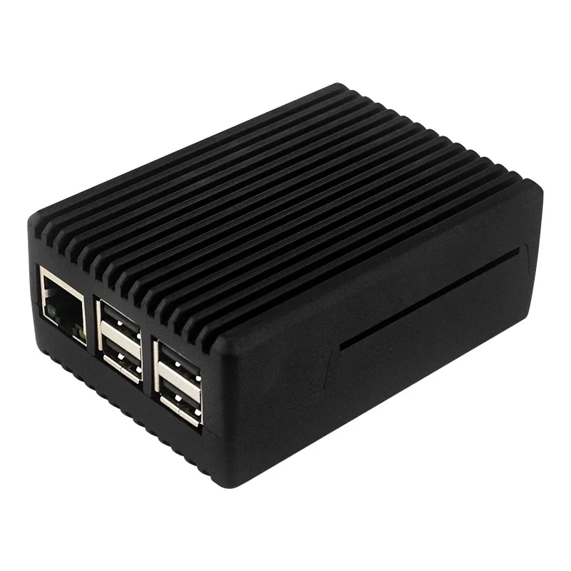 Raspberry Pi 3 Aluminum Case Passive Cooling Metal Shell Armor Enclosure With Thermal Pad for Raspberry Pi 3 Model B 3B+