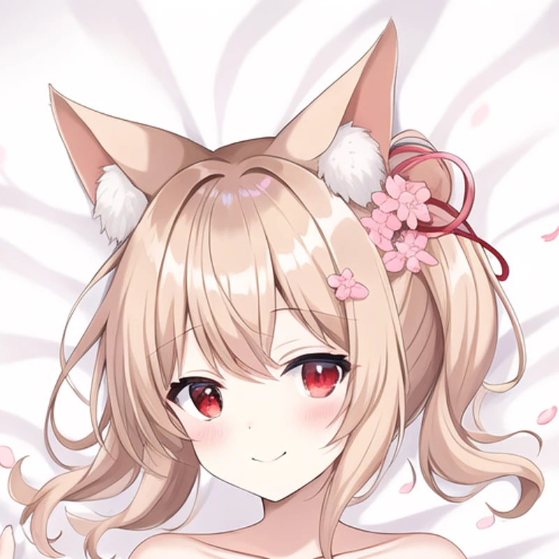 Dakimakura Anime Pillow Cover Yukiyuki Yuno Double Sided Print 2Way Cushion Cover Xmas Gifts
