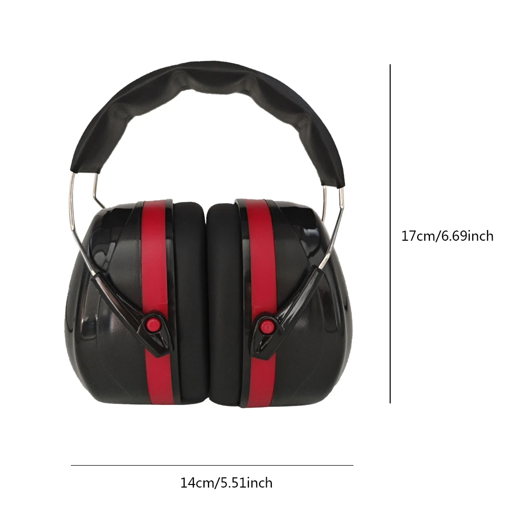 SAFETREE ANSI/CE Foldable Safety Earmuffs Noisy Reduction Head Wearing Working Shooting Hearing Protection