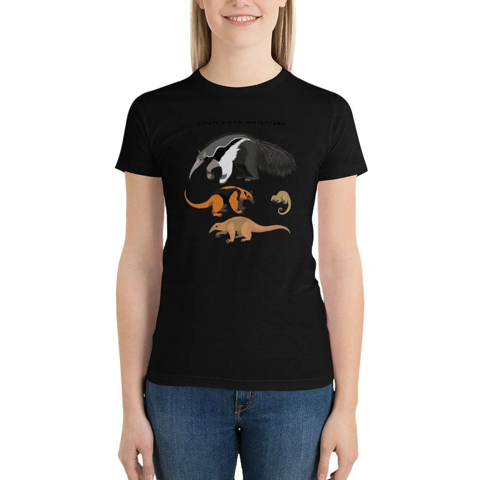 Know Your Anteaters T-Shirt female plus size tops oversized black t shirts for Women