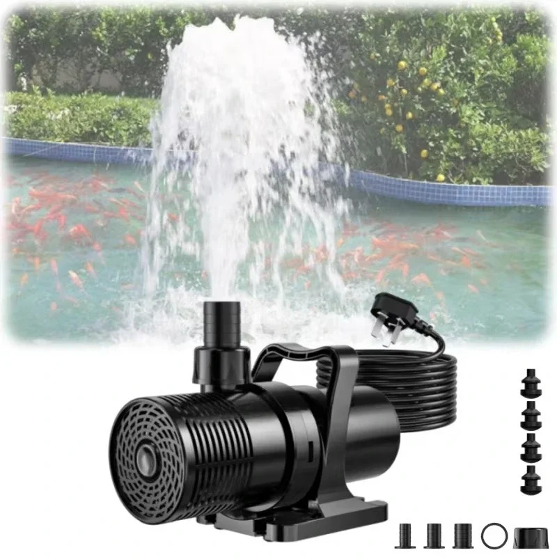 

8000-22000L AC high-flow pond pump with adjustable outlet direction, suitable for aquaculture and koi farming