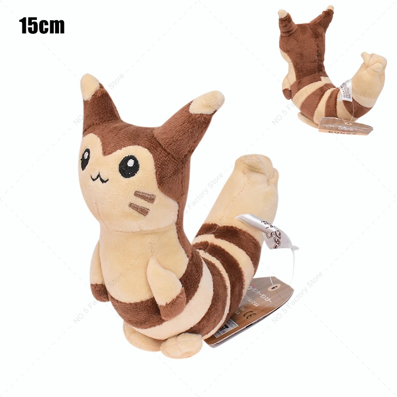 5 Styles Pokemon Plush Doll Kawaii Shiny Furret Sentret Cartoon High Quality Plushies Stuffed Toys for Kids Christmas Gifts