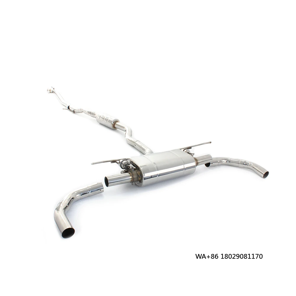 

Высокопроизводительная гоночная выхлопная система Catback для CLA260 W177 из нержавеющей стали улучшает звук двигателя