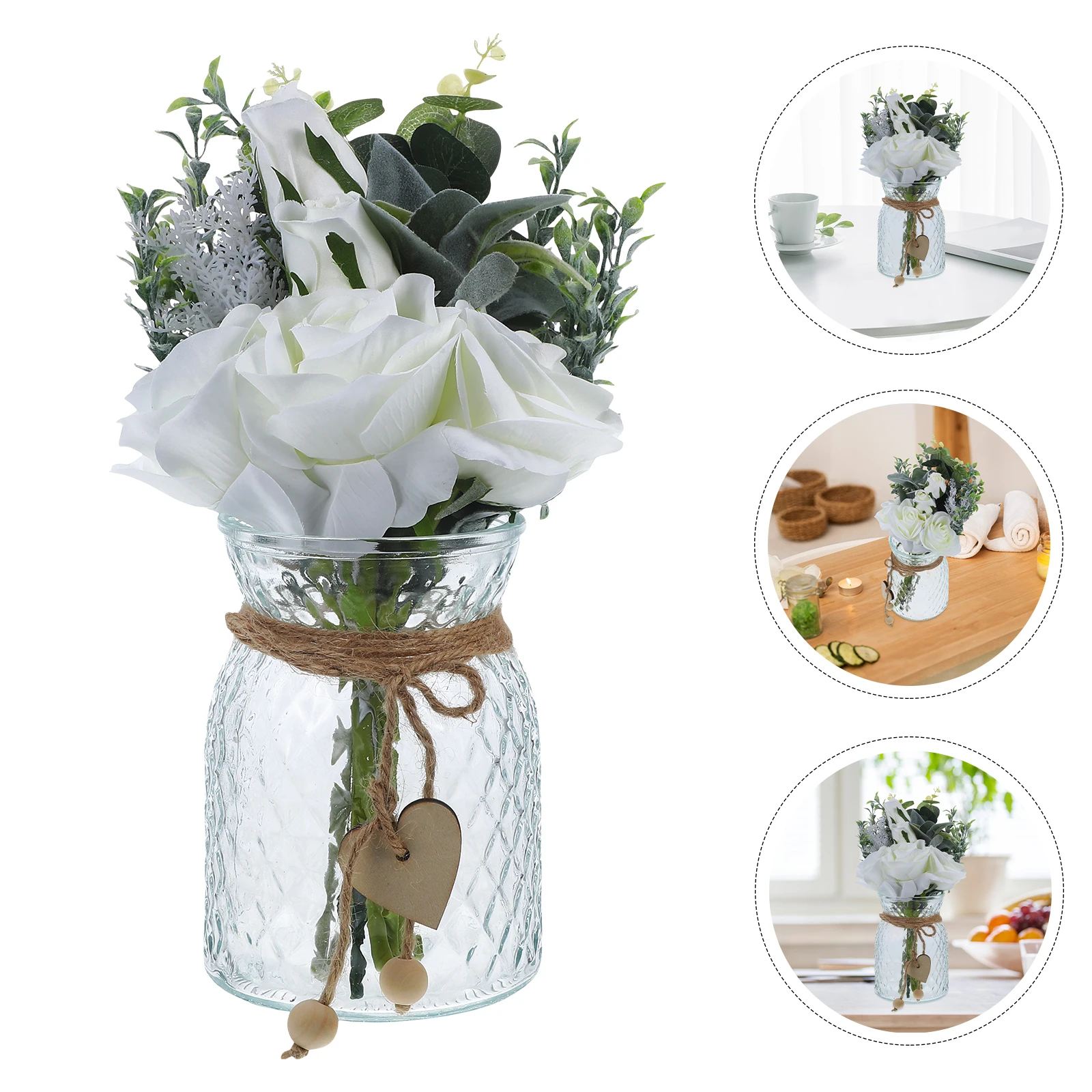 

Simulated Flower Decoration Artificial For Table Decorative Flowers Stems Bouquet