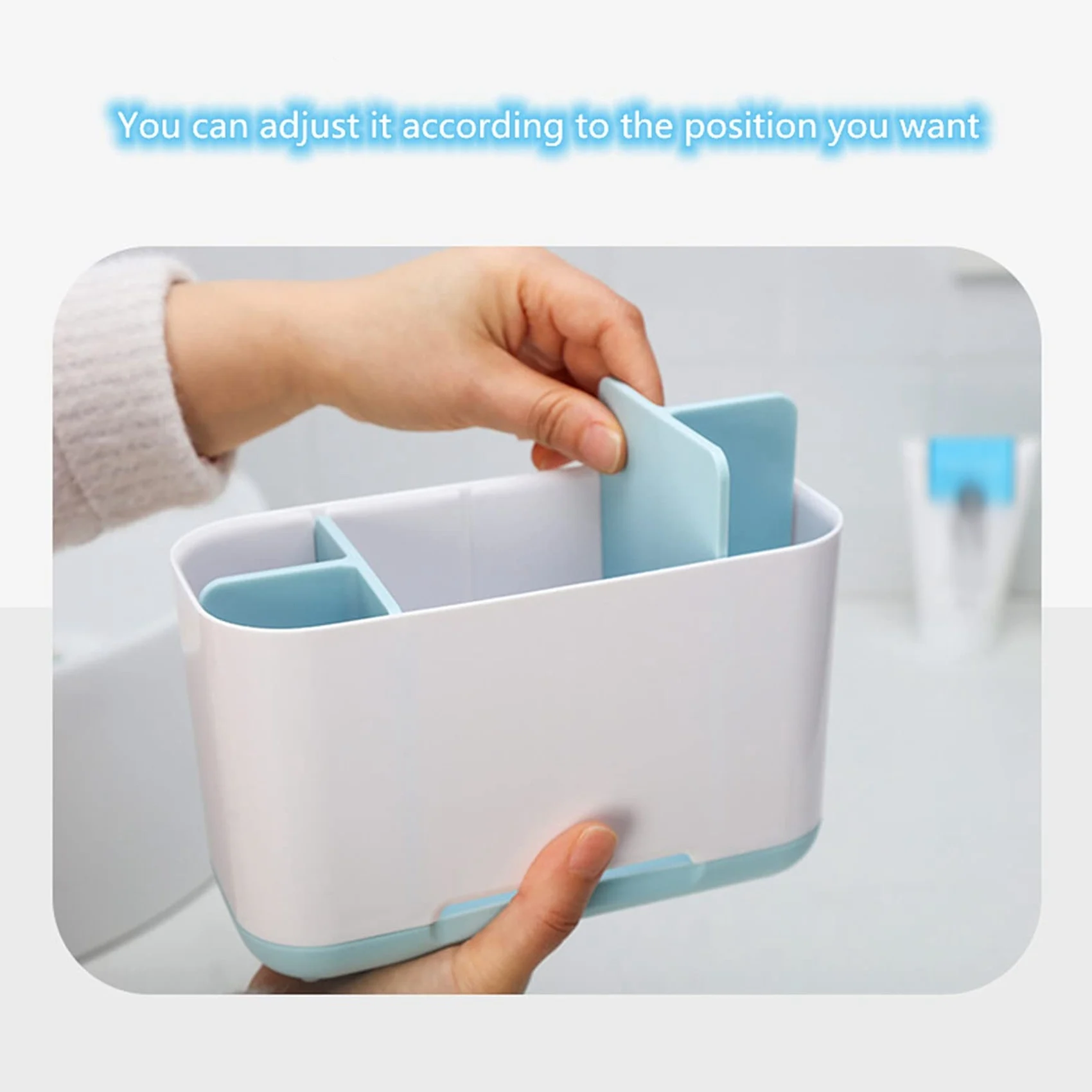 

Toothbrush Holder Detachable Electric Toothbrush Toothpaste Holder Toothbrush Storage Organizer Set For Kitchen