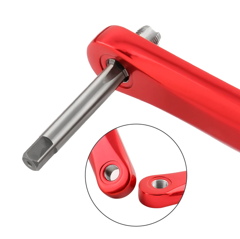 MUQZI Pedal Thread Tap Bike Right Left Crank Thread Tap For 9/16 Inch Pedal Thread Repair Tool