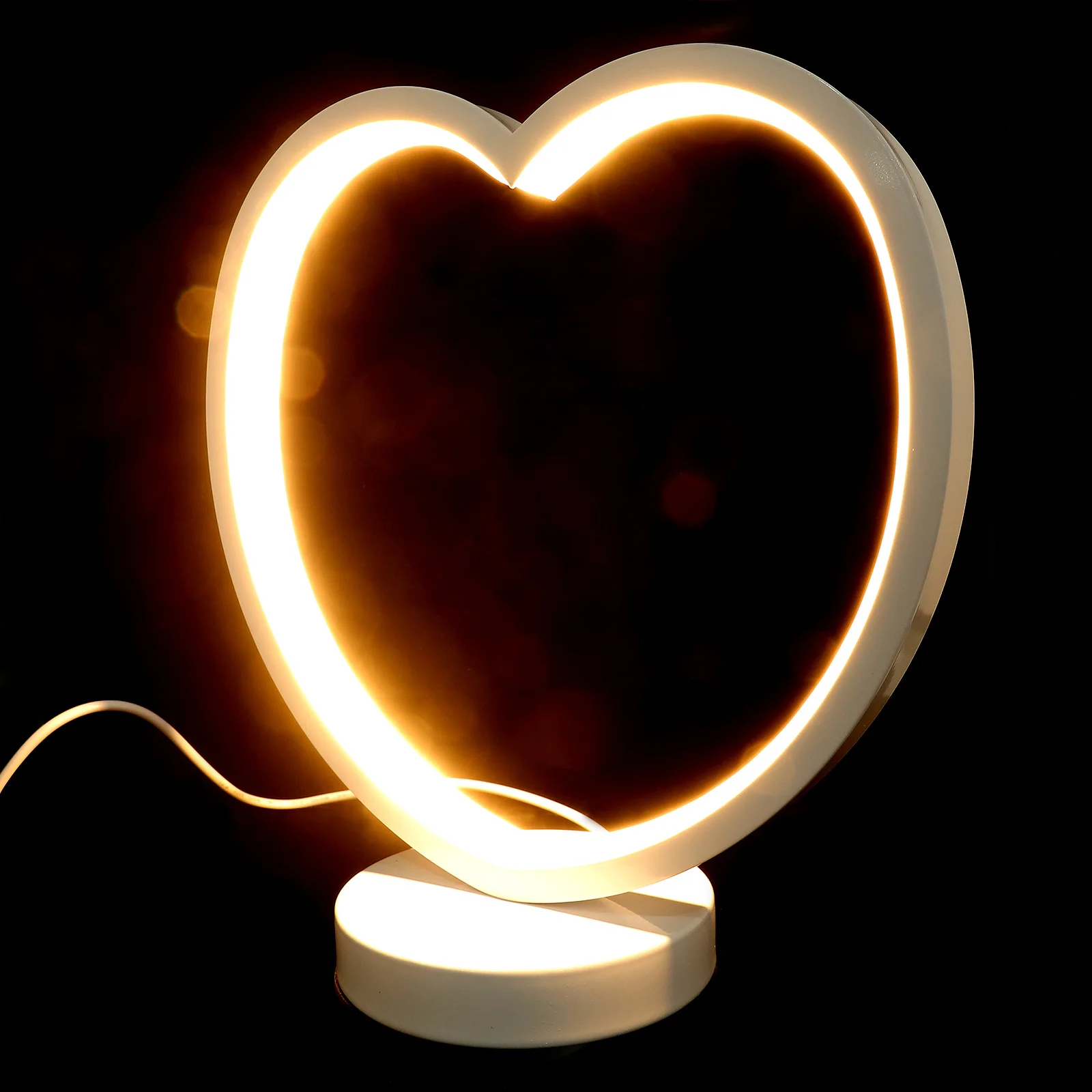 Dimmable Table Lamp Compact Small Night Light For Bedroom Bedside Kids Room Decor Soft Lighting Night Lamp For Girls