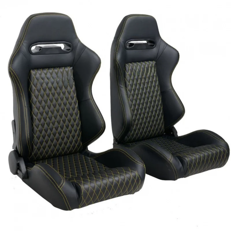 

Racing Chair Multi-Color Grid Marking PVC Car Seat