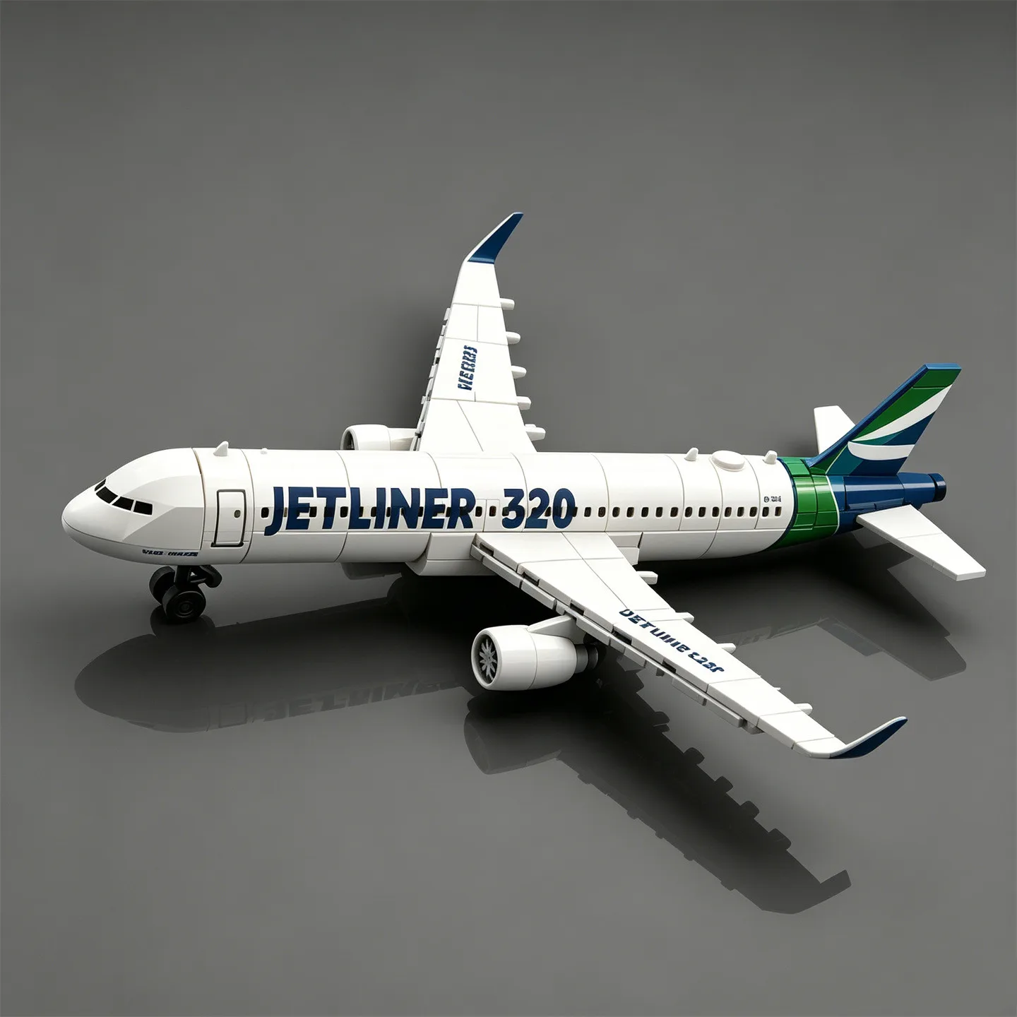 

MOC jet aircraft model city series large dream passenger aircraft boy toy C919 large aircraft puzzle blocks Airbus a320