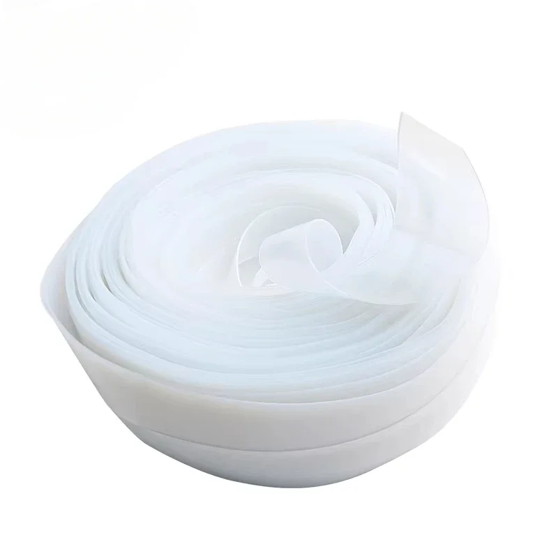 For CNC Vacuum Cover Silicone White Transparent Gasket Woodworking Machinery Surrounded By Dust Removal Rubber Strip