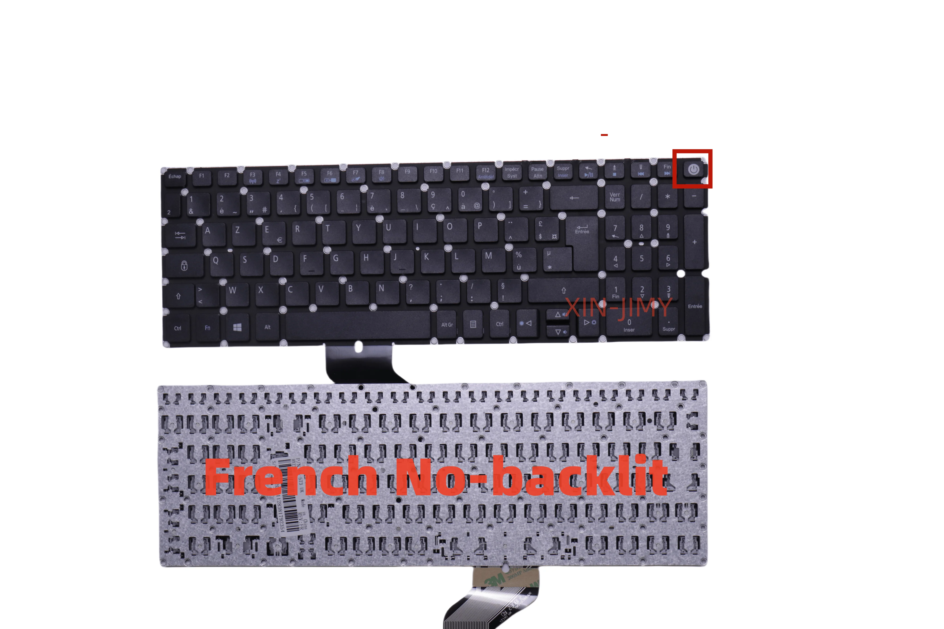 French keyboard for Acer Aspire E5-772 V3-574G E5-532G F5-573G ES1-532 E5-573 E5-573T E5-573TG E5-573G E5-722 E15 E5-582P F5-572