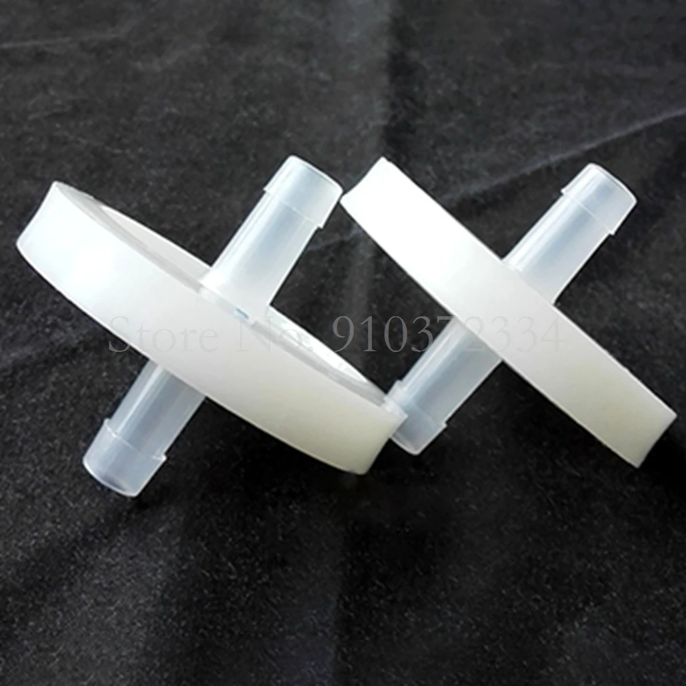 Imagem -02 - Lot 47 mm Air Dust Removal Air Pump Filter Suction Device Medical Filter For Portable Sputum Aspirator 10 Pcs