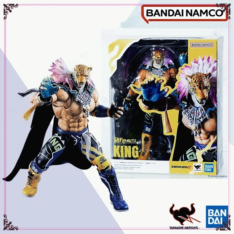 

В наличииОригинальная коробка Bandai SHF TEKKEN 8, фигурка Anger Of The Beast KING, готовая модель, комплект, Коллекционная модель, украшение