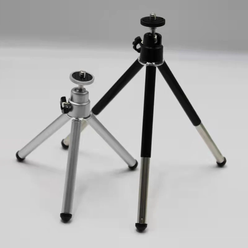 Máy Tính Để Bàn Mini Hợp Kim Nhôm 2 Phần Kính Thiên Văn Chân Máy, Máy Ảnh Camera Kính Thiên Văn Nhựa Chân Đế, Xoay 360 Độ PTZ