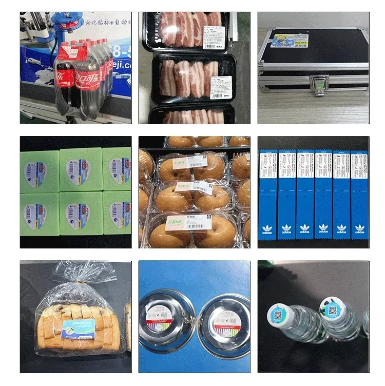 FK835 High Speed automatic flat assembly line labeling machine Desktop Label Applicator Machine Bag Labeling Machine head